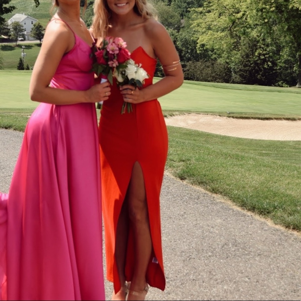 Red Superdown Dress